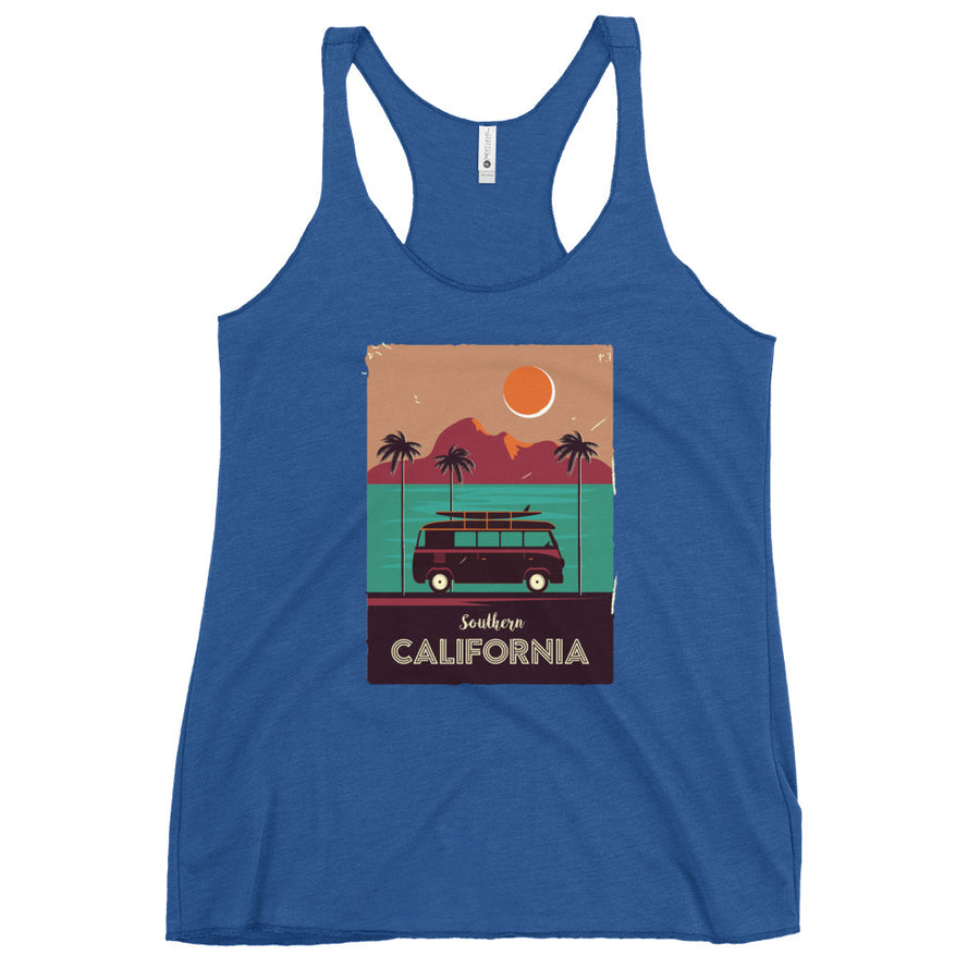 Southern California Beach Van - Women's Tank Top