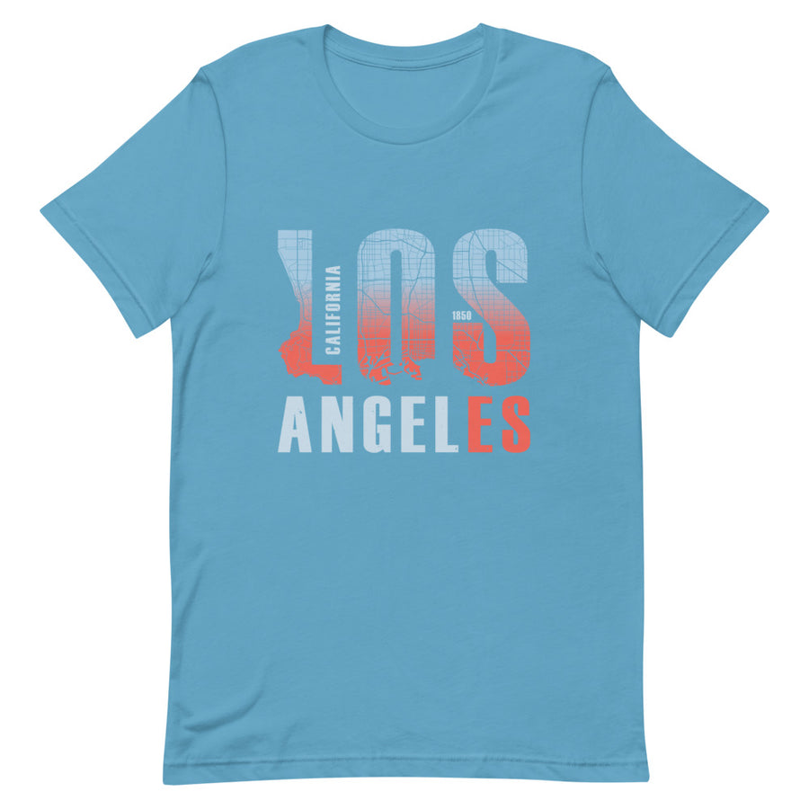 Los Angeles Map Style - Women's T-Shirt