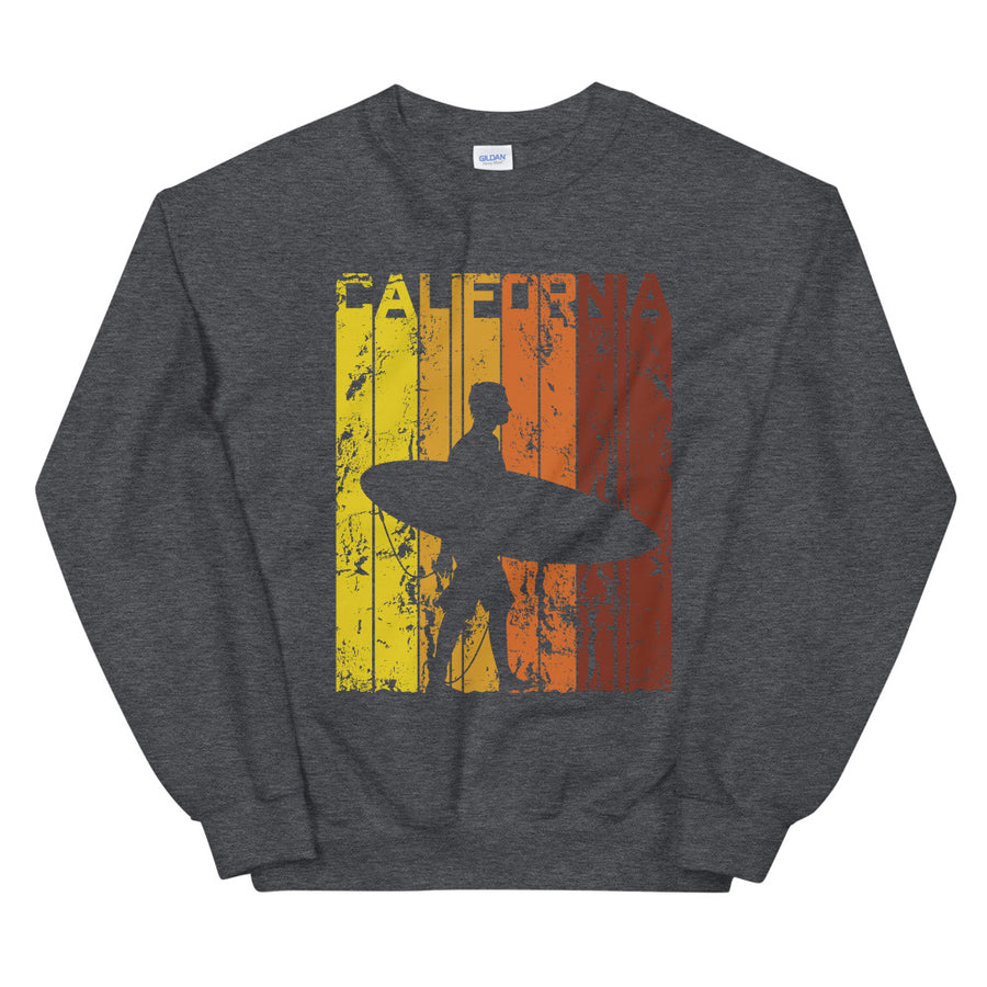 California Surfer - Women's Crewneck Sweatshirt