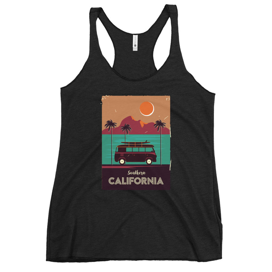 Southern California Beach Van - Women's Tank Top