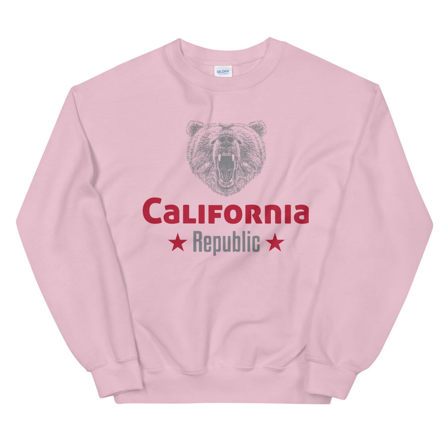California Grizzly Bear - Women's Crewneck Sweatshirt