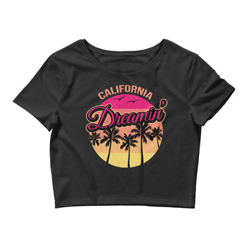 California Dreamin Sunset - Women’s Crop Top