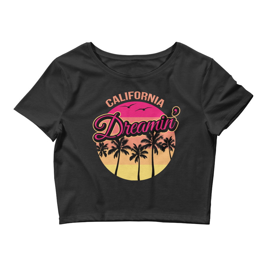 California Dreamin Sunset - Women’s Crop Top