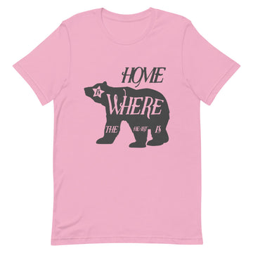 Home Is Where The Heart Is Bear - Women’s T-Shirt