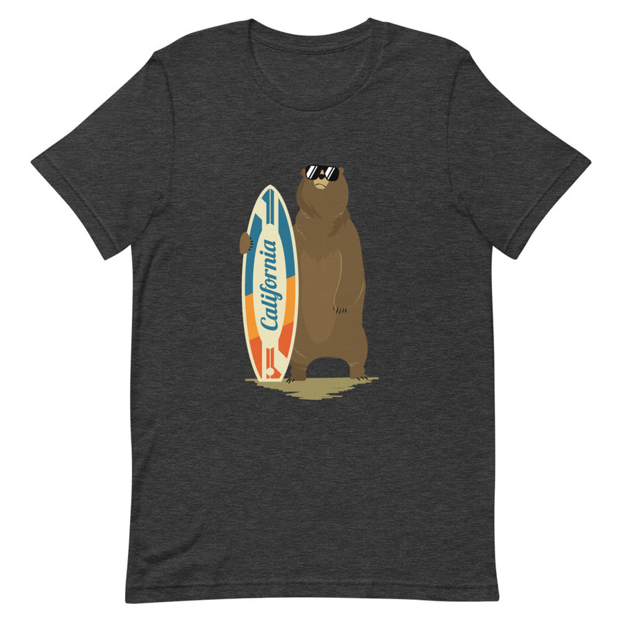 California Surfer Bear - Men's T-Shirt