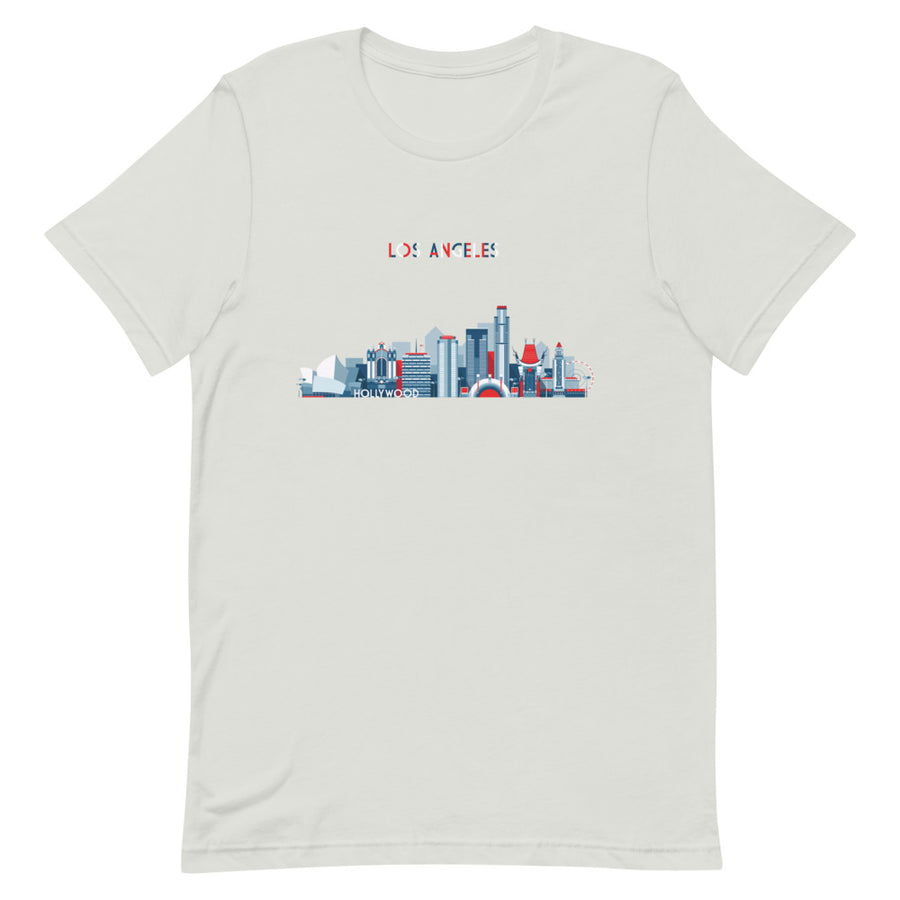 Los Angeles In Red White Blue - Men's T-Shirt