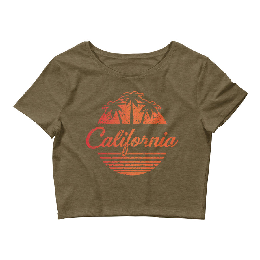 California Vintage Classic - Women’s Crop Top