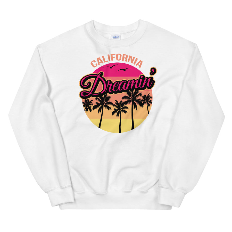 California Dreamin Sunset - Women's Crewneck Sweatshirt