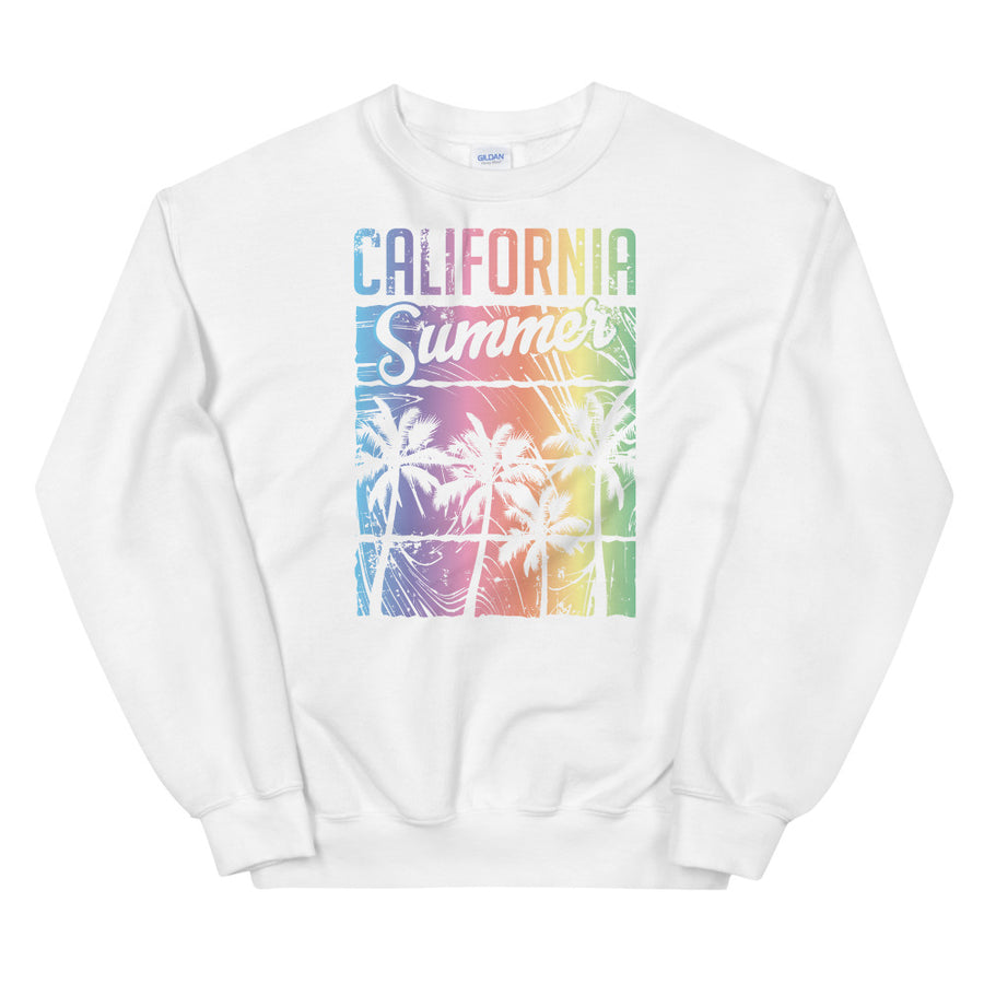 California Summer - Women's Crewneck Sweatshirt
