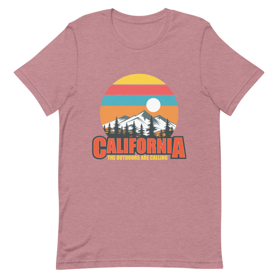 California The Outdoors Are Calling - Women’s T-Shirt