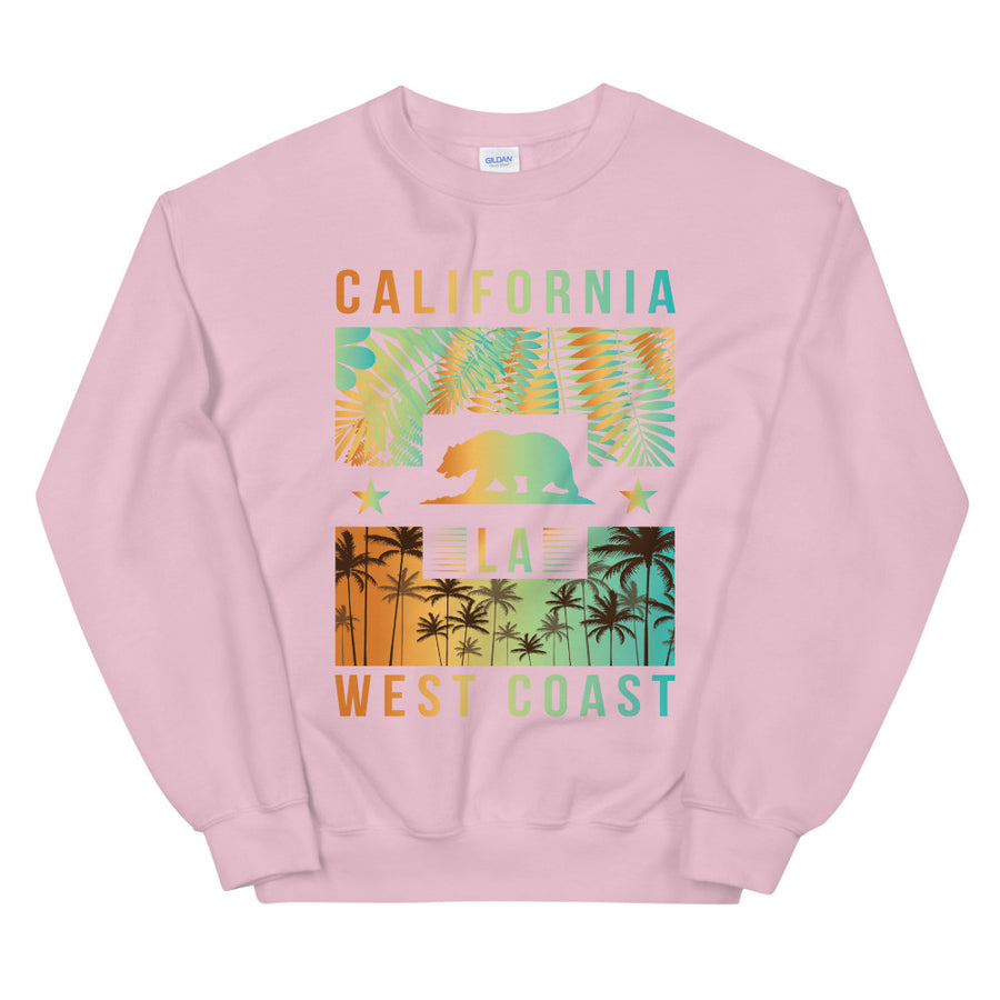 West Coast California - Women's Crewneck Sweatshirt