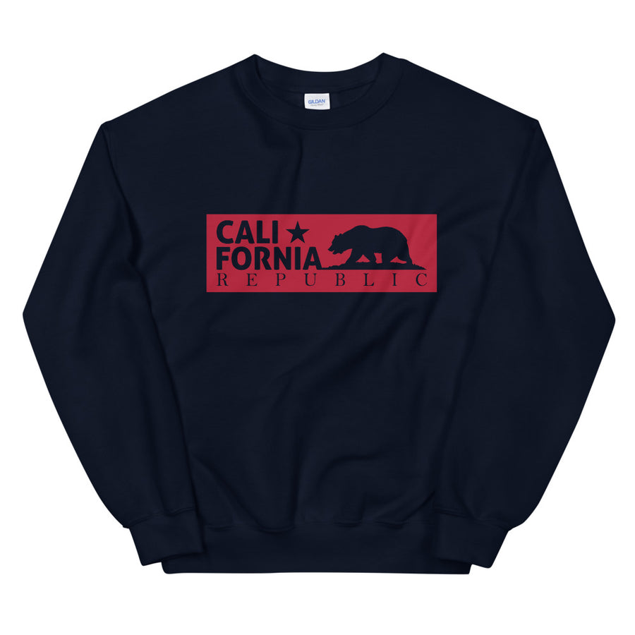 Original California Republic Bear - Men's Crewneck Sweatshirt