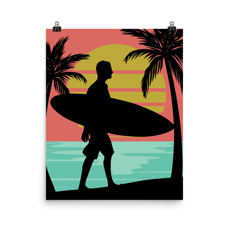 Surf Huntington - Poster