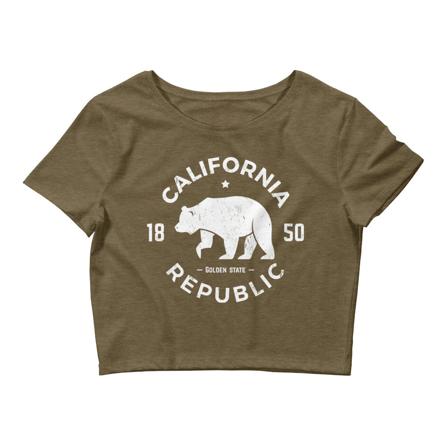 California Republic 1850 - Women’s Crop Top