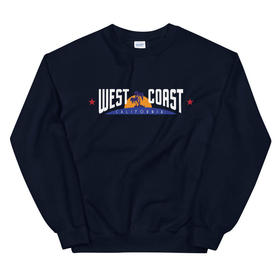 California West Coast - Men's Crewneck Sweatshirt