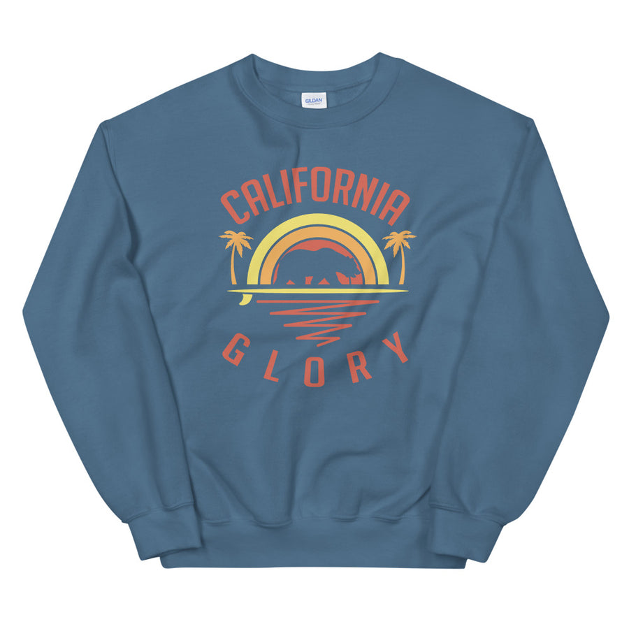 California Glory Bear - Men's Crewneck Sweatshirt