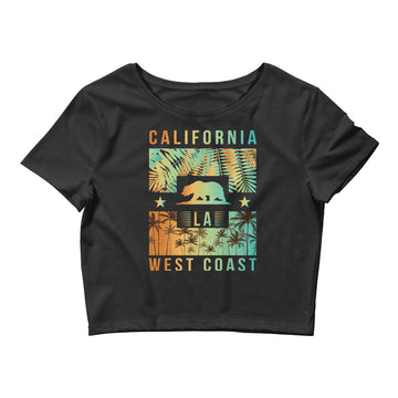 West Coast California - Women’s Crop Top