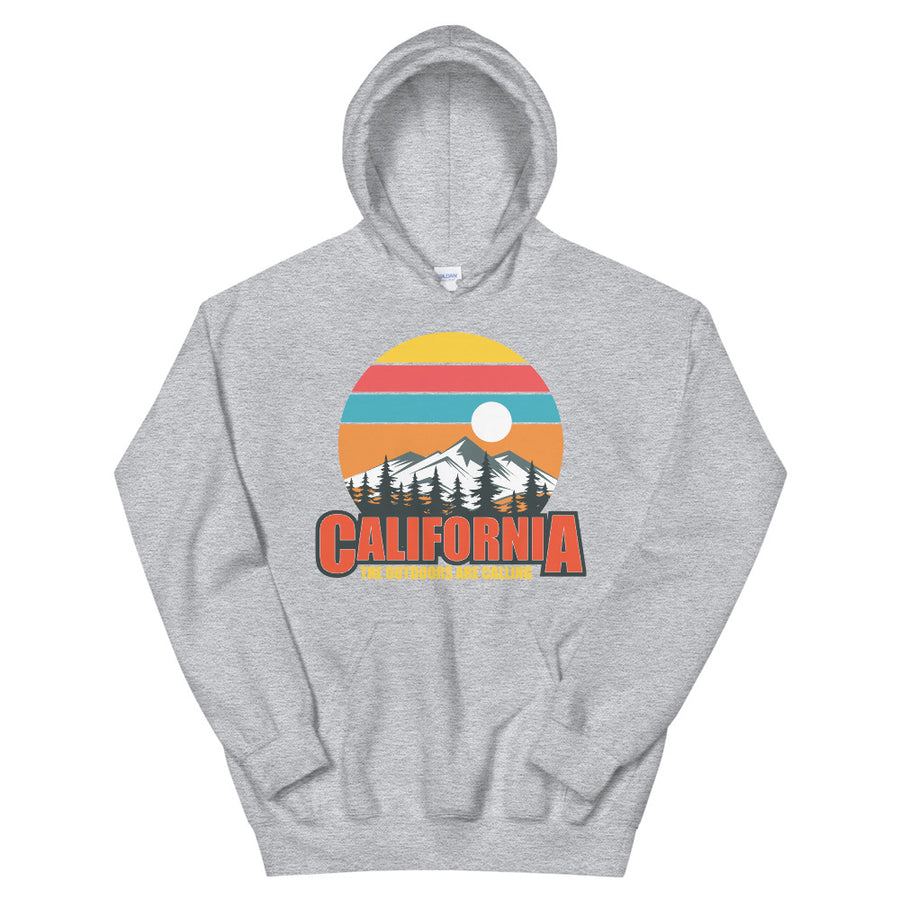 California The Outdoors Are Calling - Women's Hoodie