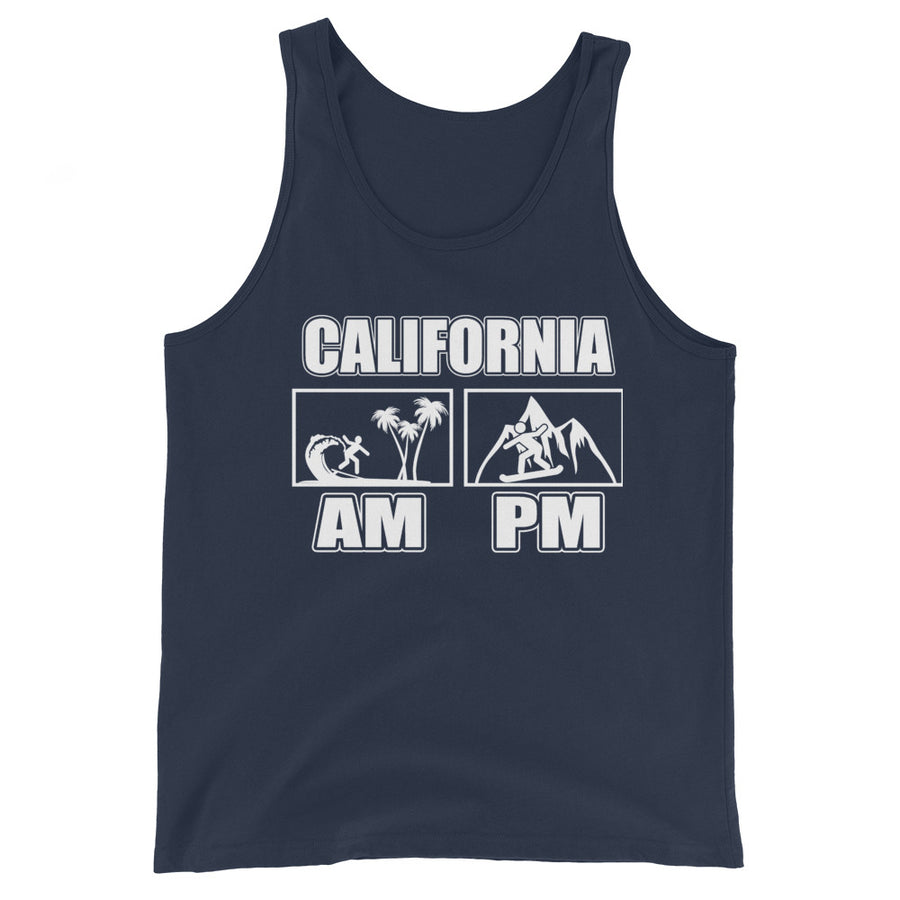 California Double Surf Snow - Men's Tank Top