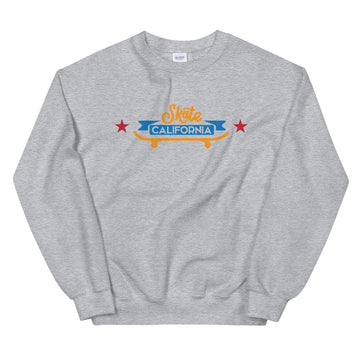 Skate California - Men's Crewneck Sweatshirt