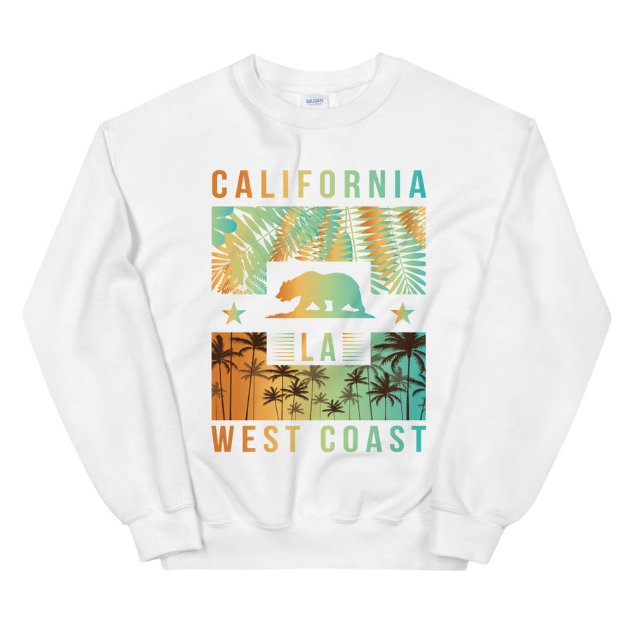 West Coast California - Women's Crewneck Sweatshirt