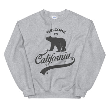 Welcome to California - Men's Crewneck Sweatshirt
