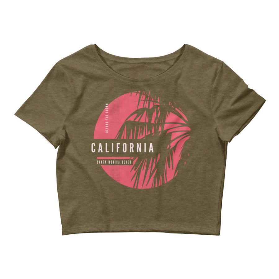 Santa Monica Beach - Women’s Crop Top