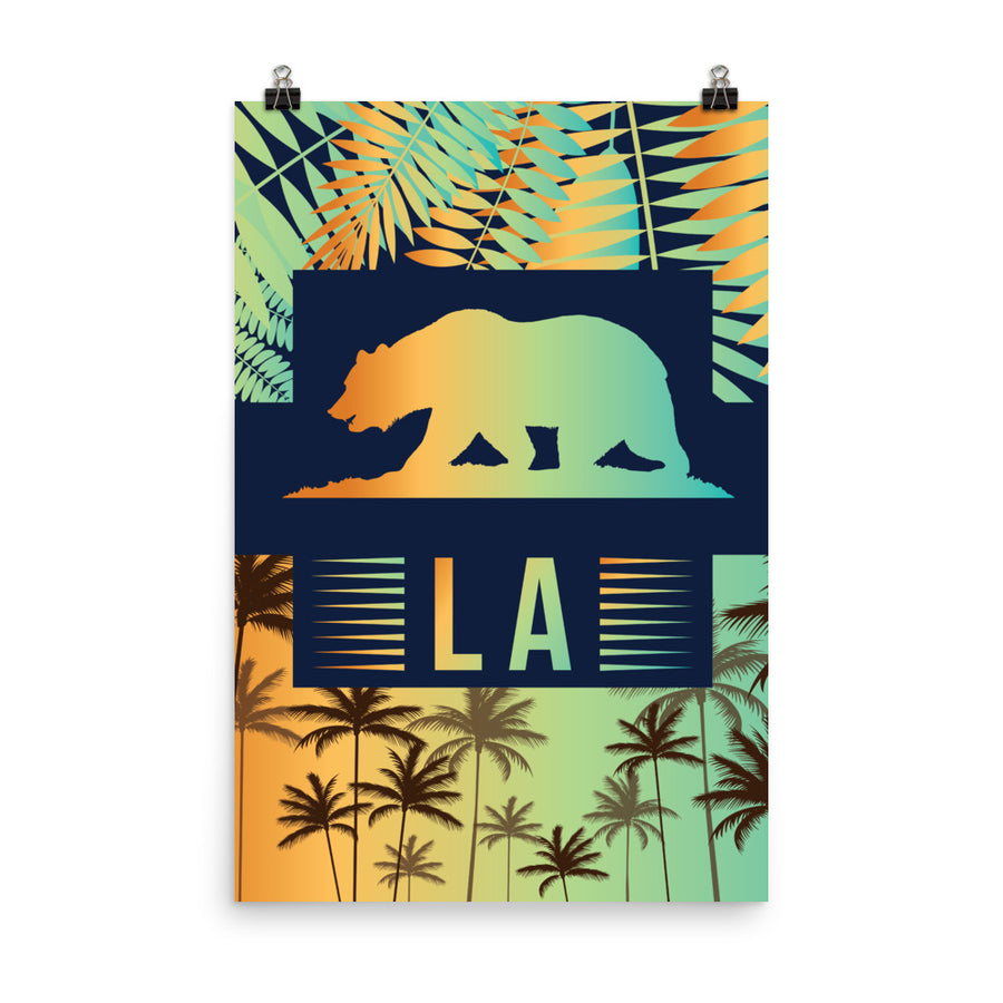 West Coast California - Poster