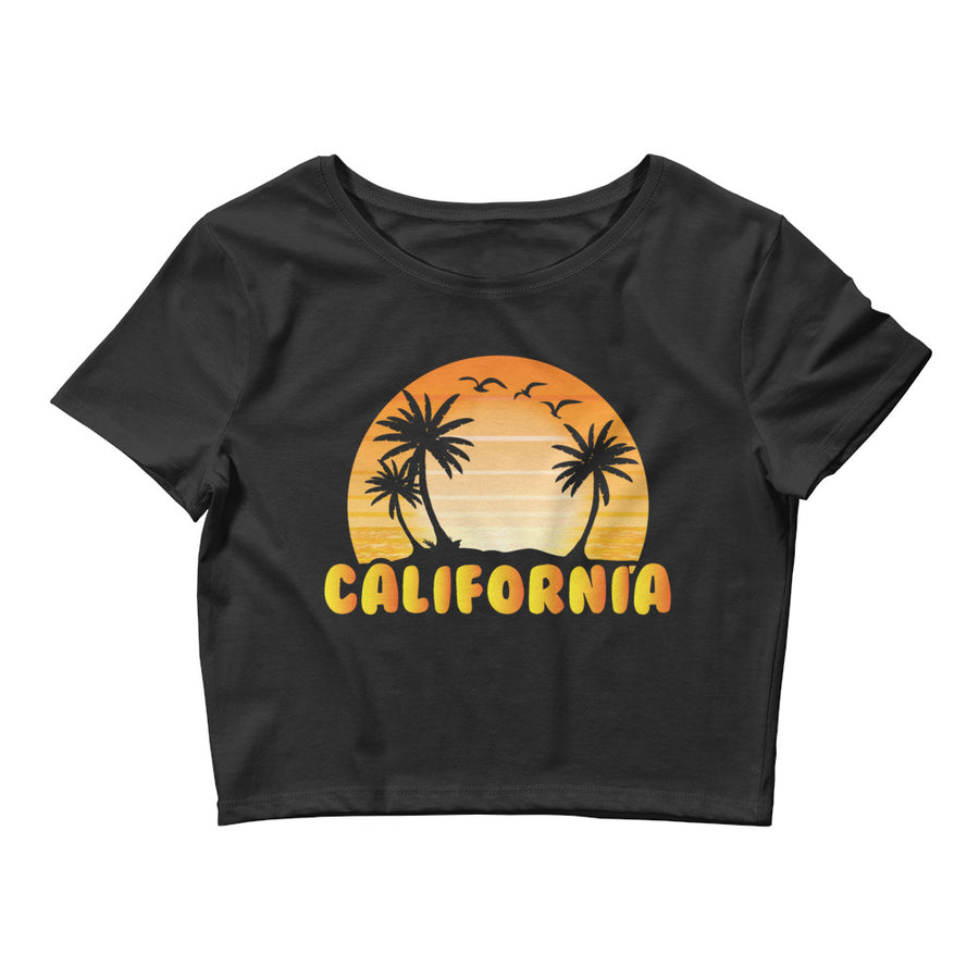 Classic California Beach - Women’s Crop Top
