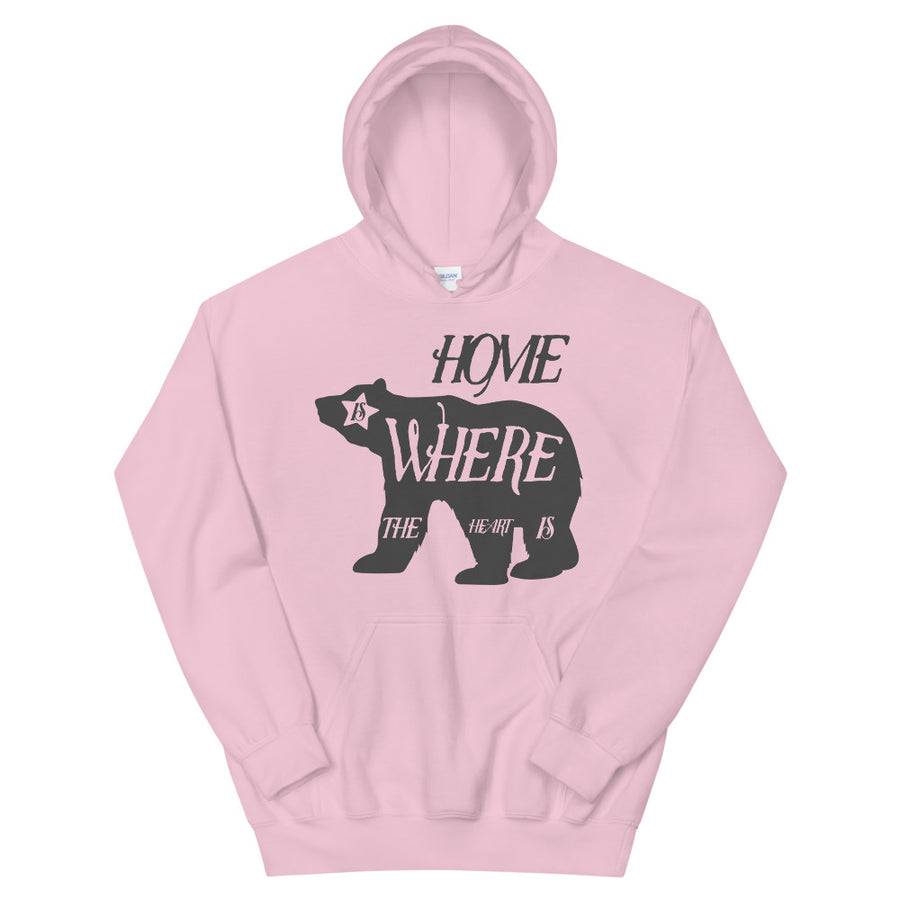 Home Is Where The Heart Is Bear - Women's Hoodie