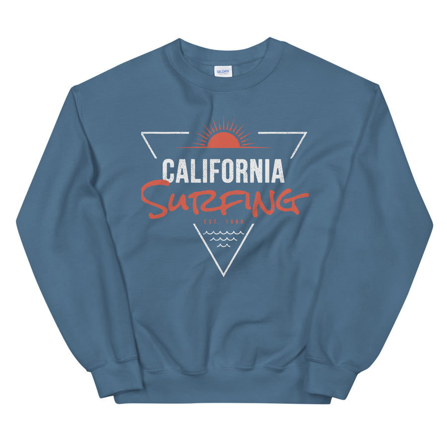 California Surfing 1968 - Men's Crewneck Sweatshirt