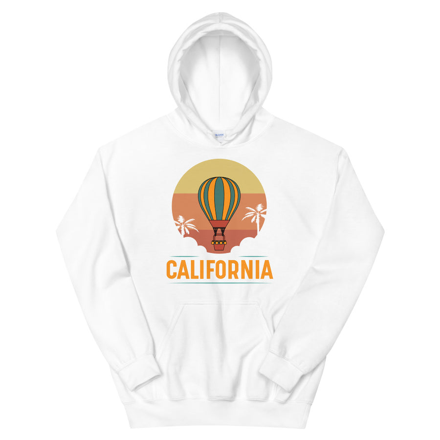 Vintage California Hot Air Balloon - Women's Hoodie