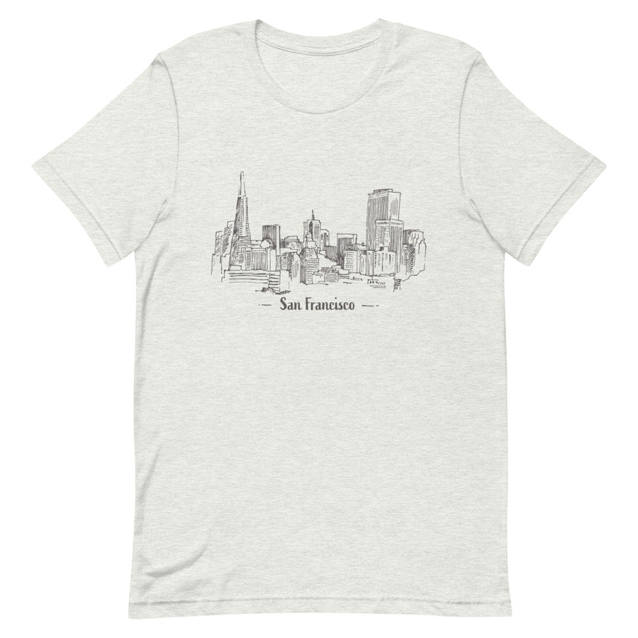 Hand Drawn San Francisco - Men's T-Shirt