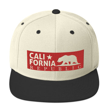 Original California Republic Bear - Snapback Hat