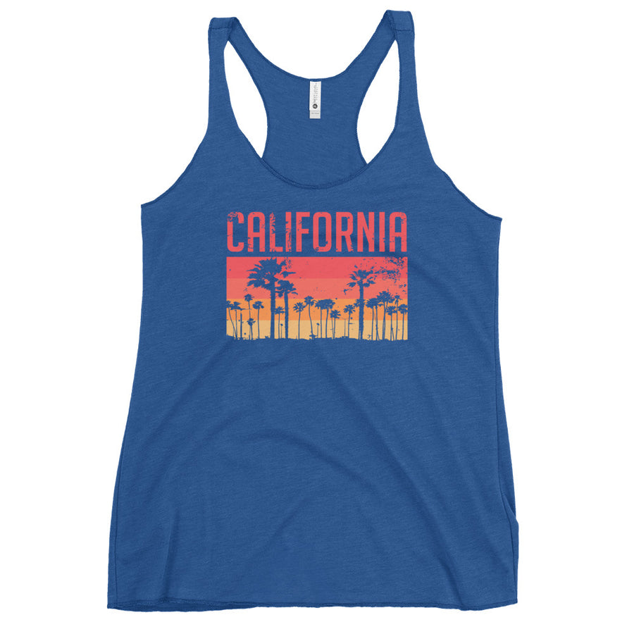 California Vintage Palms - Women's Tank Top