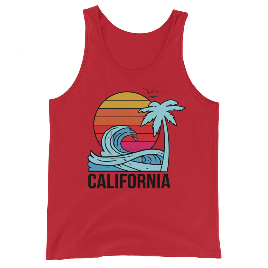 California Sunset - Men's Tank Top