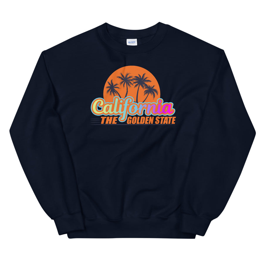 California The Golden State - Women's Crewneck Sweatshirt