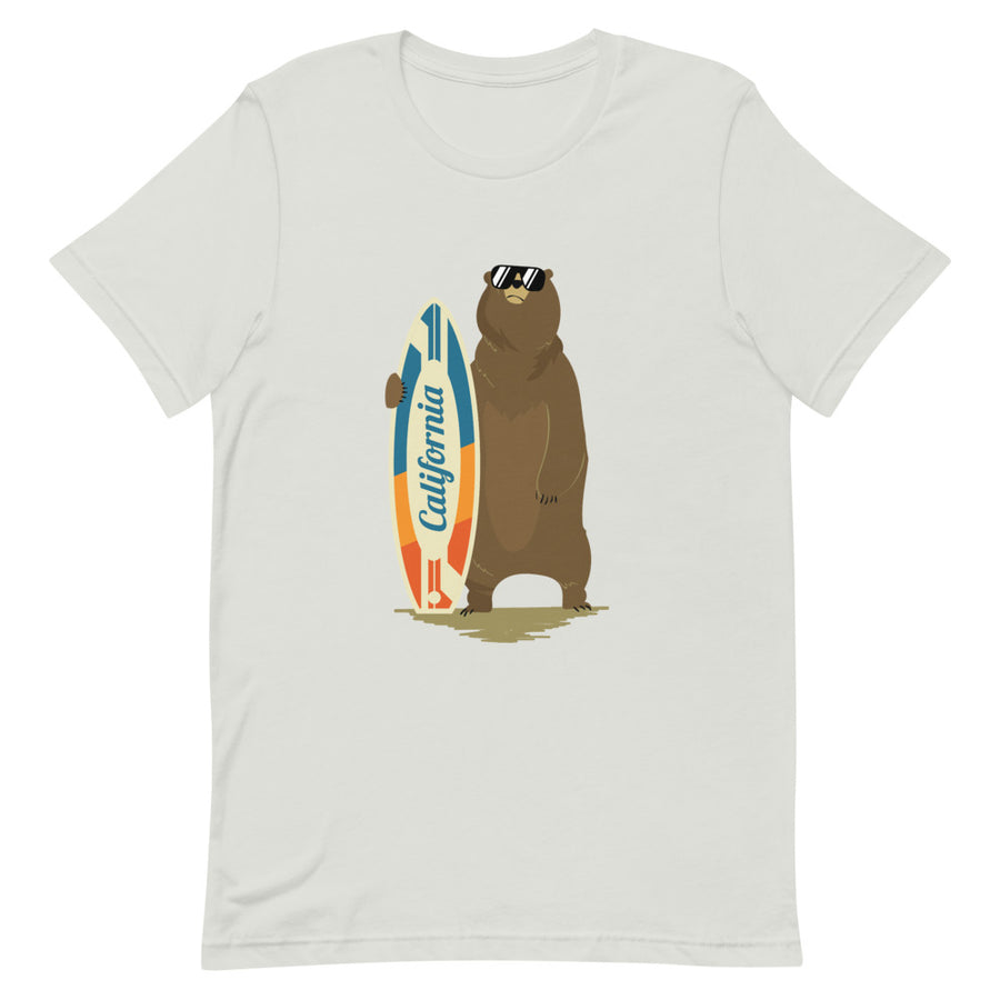 California Surfer Bear - Men's T-Shirt