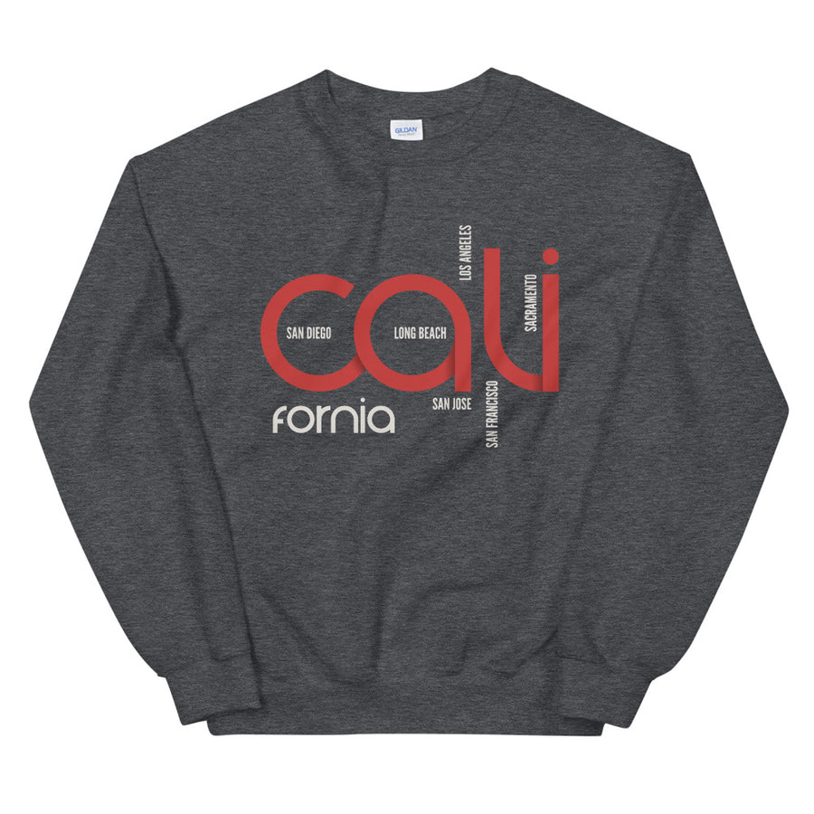 Cali Cities - Women's Crewneck Sweatshirt