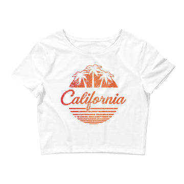 California Vintage Classic - Women’s Crop Top
