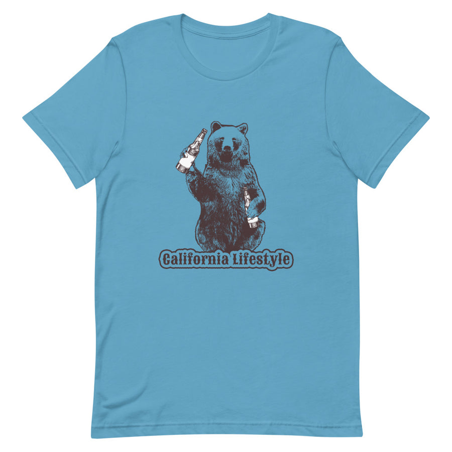 California Lifestyle Beer Bear - Women's T-Shirt