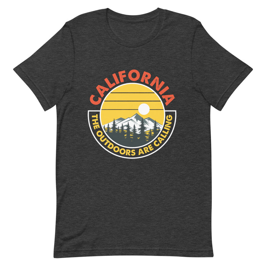 California Outdoor Mountain Sunset - Men's T-Shirt