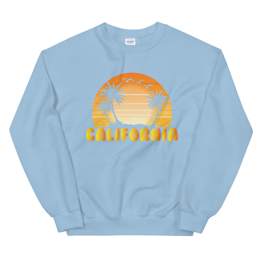 Classic California Beach - Women's Crewneck Sweatshirt