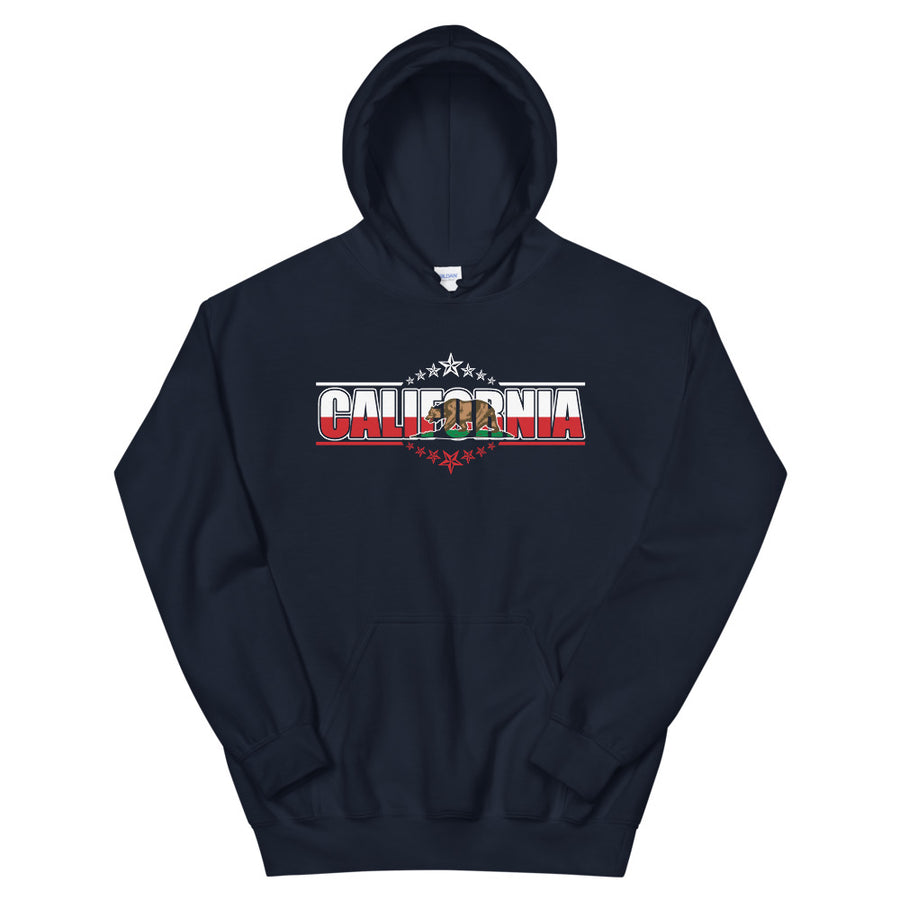 Patriotic Californian - Men's Hoodie