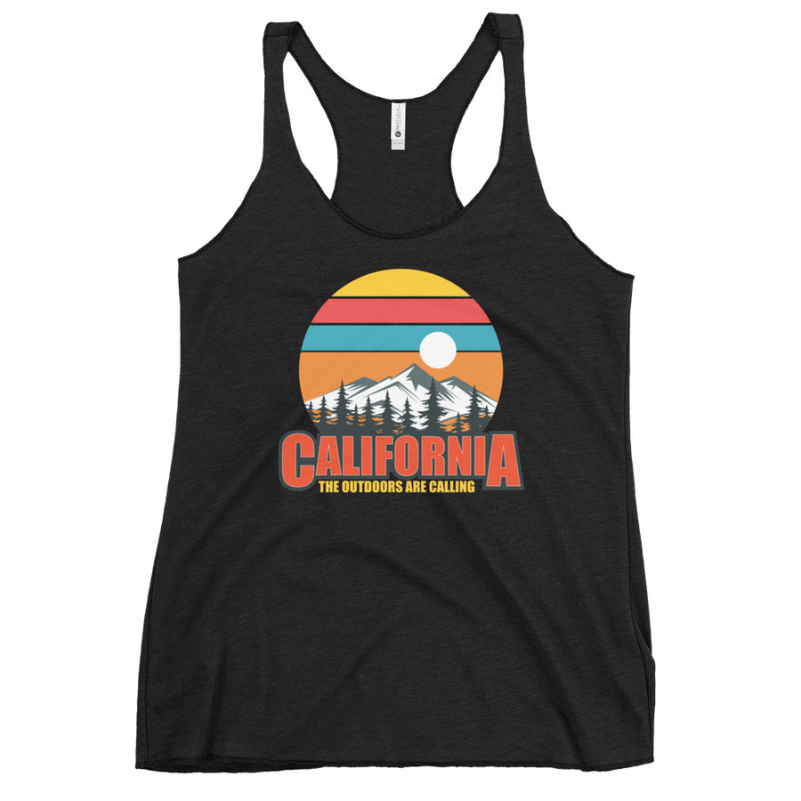 California The Outdoors Are Calling - Women's Tank top