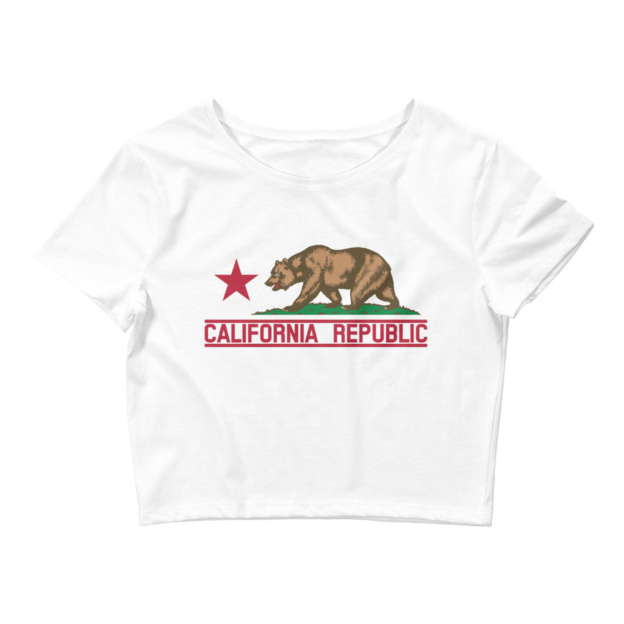 California Flag - Women’s Crop Top