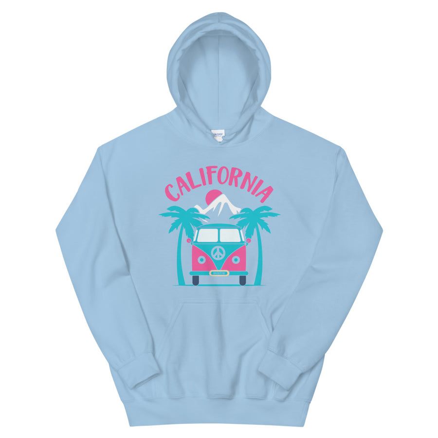 California Adventure Van & Palms - Women's Hoodie