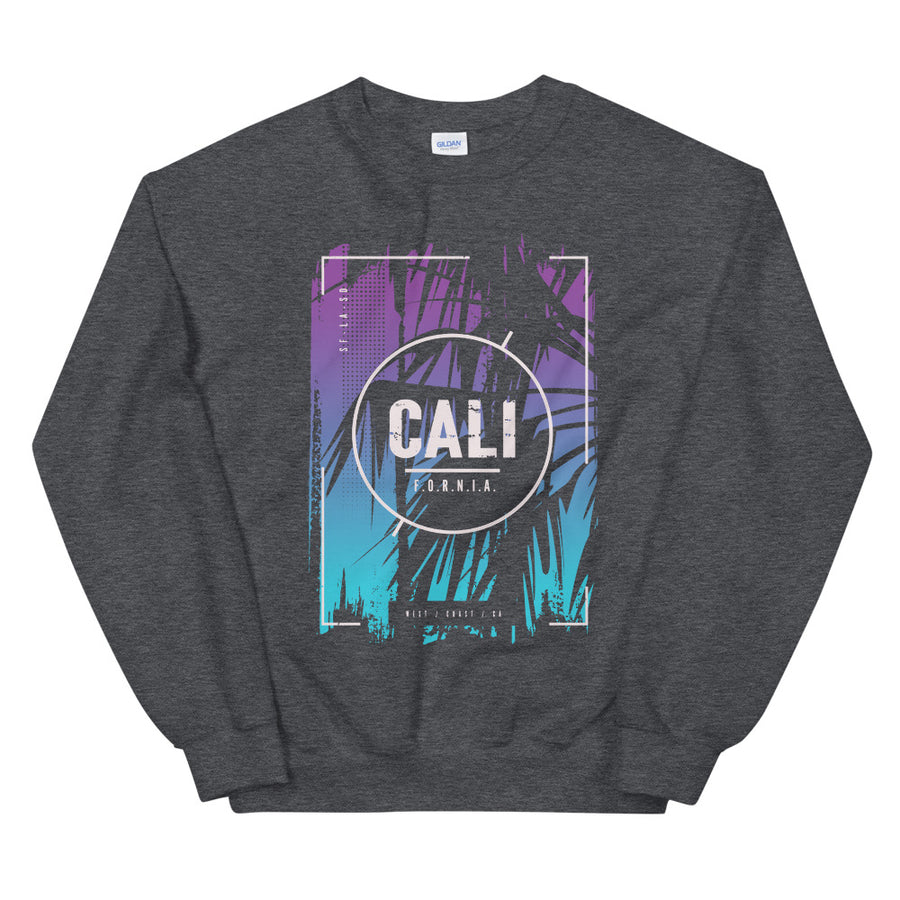 Cali LA SD SF - Men's Crewneck Sweatshirt
