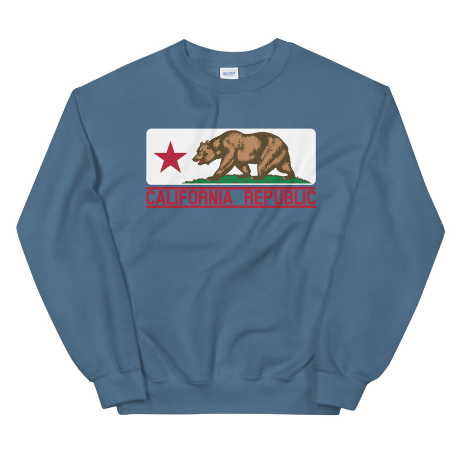 California Flag - Men's Crewneck Sweatshirt