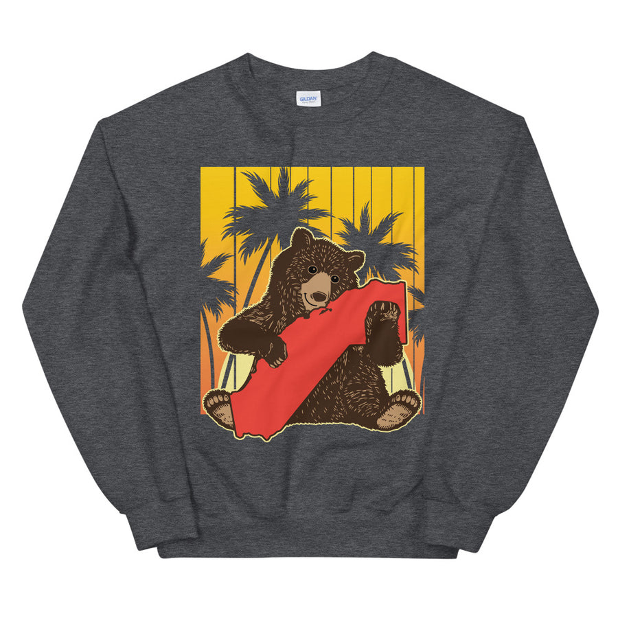 California Bear Hug - Women's Crewneck Sweatshirt